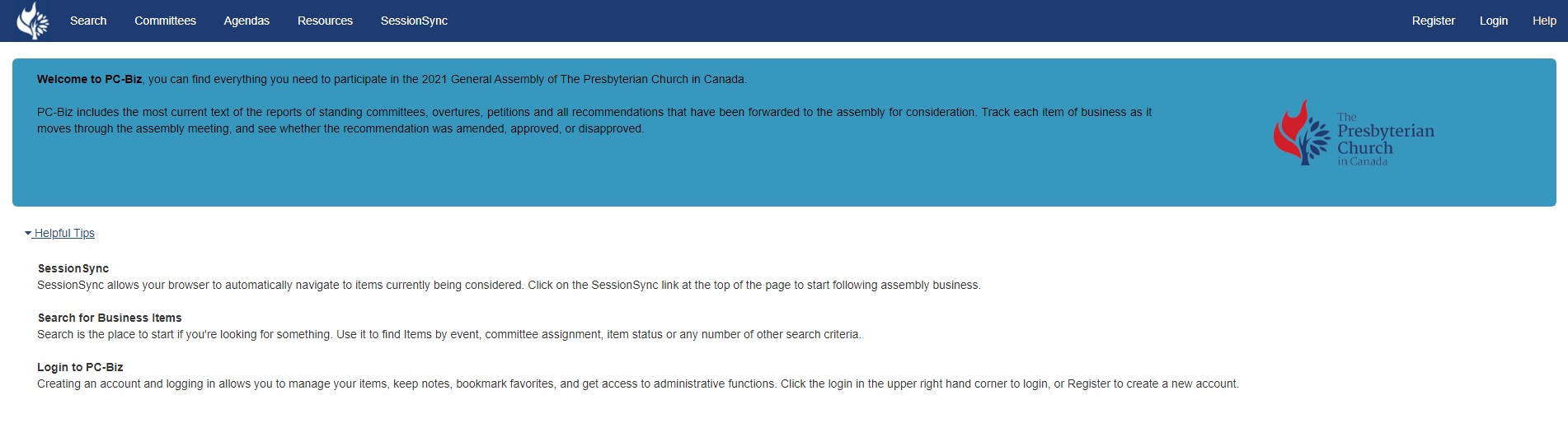 Assembly.presbyterian.ca, the Presbyterian Church in Canada, June 2021